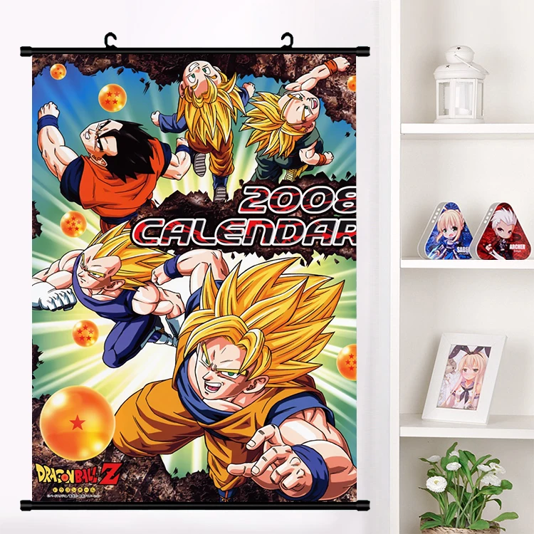 Аниме Драконий жемчуг Yamcha настенные свитки Фреска плакат Настенные подвесные