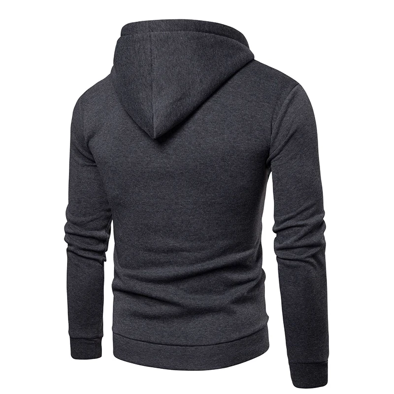 

Zippered Pocket Coat For Men Long Sleeve Cotton Hooded Sweatshirts Christmas 2020 Autumn New Slim Fashion City Men Hoodie jyt90