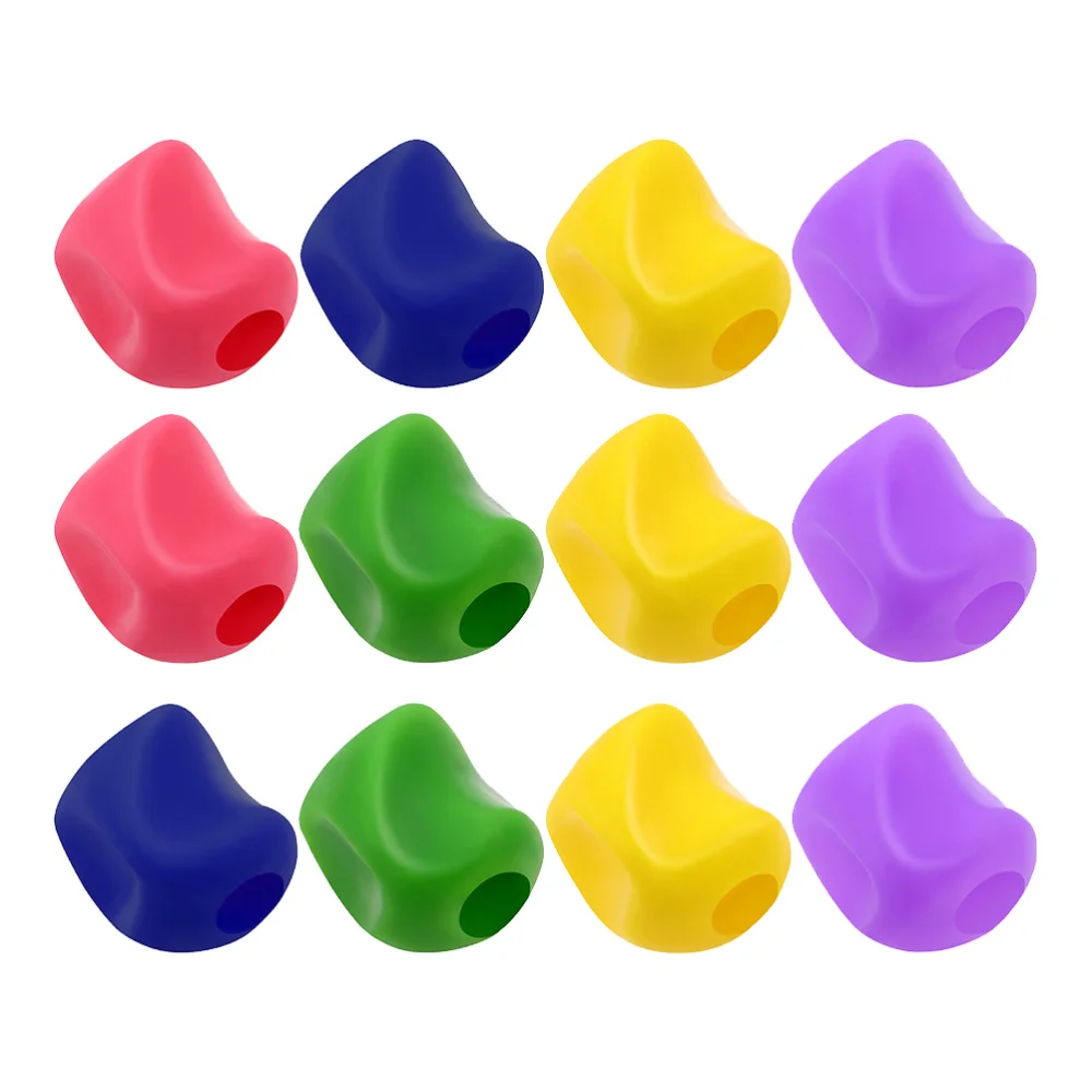 

12Pcs Children Writing Ergonomic Handwriting Grips Correctors (Random Color)