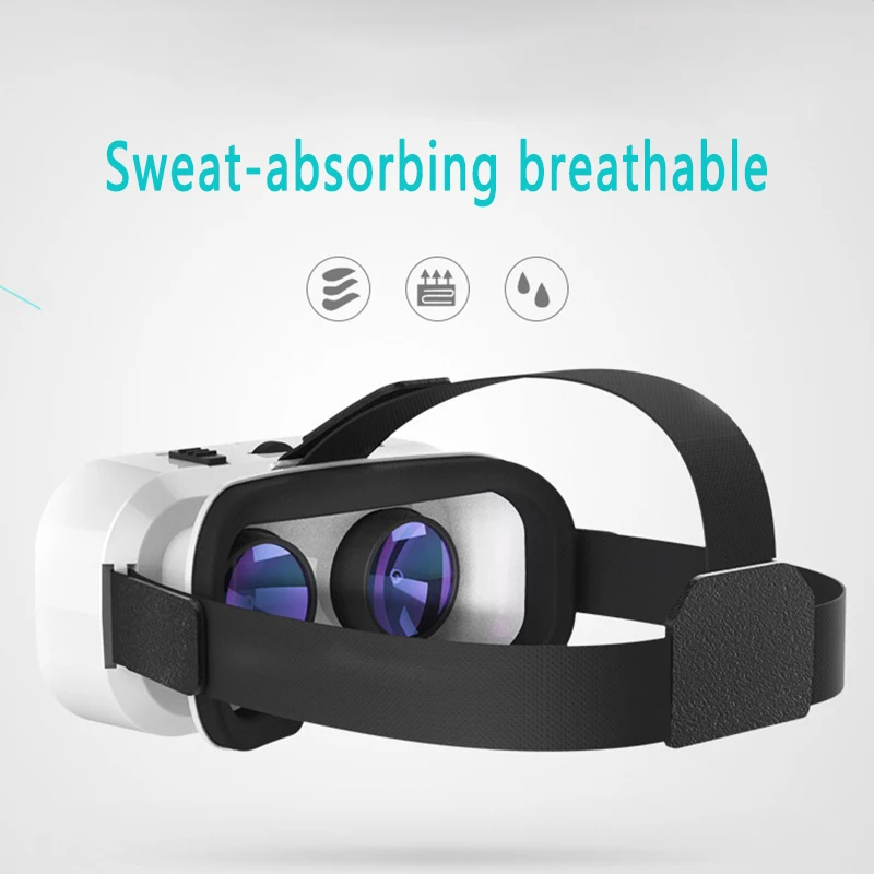 3d vr glasses headset head mounted adjustable vr g05a for 4 7 6 0 inches android smart phones virtual reality glasses portable free global shipping