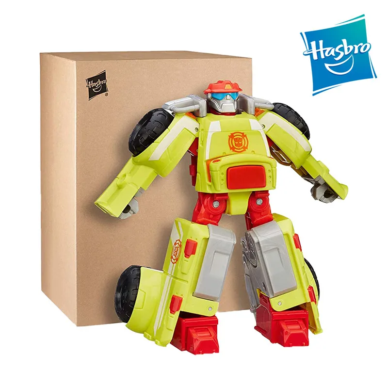

Hasbro Transformers Toys Rescue Bots Heatwave The Fire-Bot Converting Toy Robot Action Figure Toys for Kids Ages 3 and Up