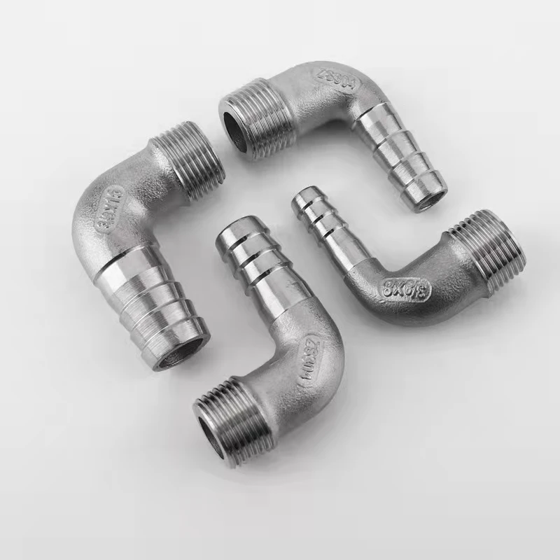 

Колено-пагода из нержавеющей стали 90 градусов 1/4"-1" BSPT