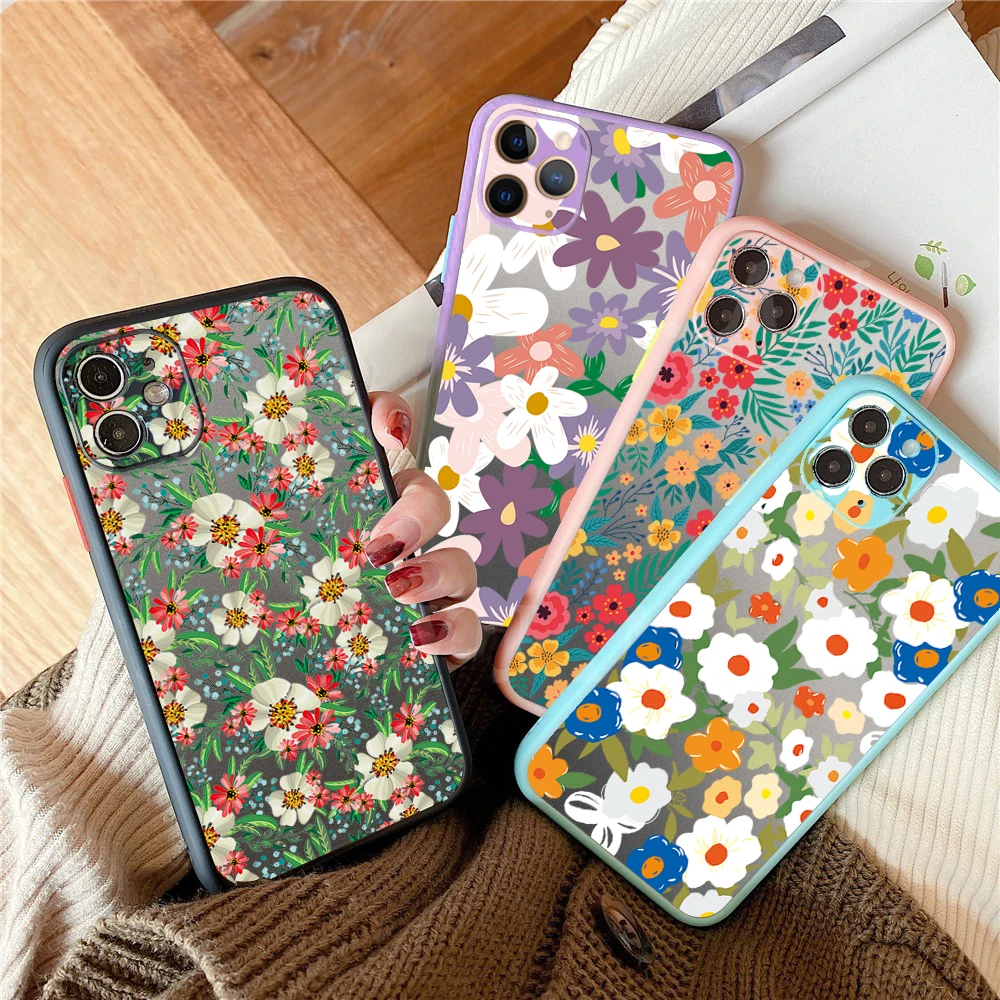 

for Samsung Galaxy A51 A71 A31 A11 A72 4G A20S A50S A42 A52 5G A30S A10S A70 Flower Case Accurate Len Protective Cover Funda