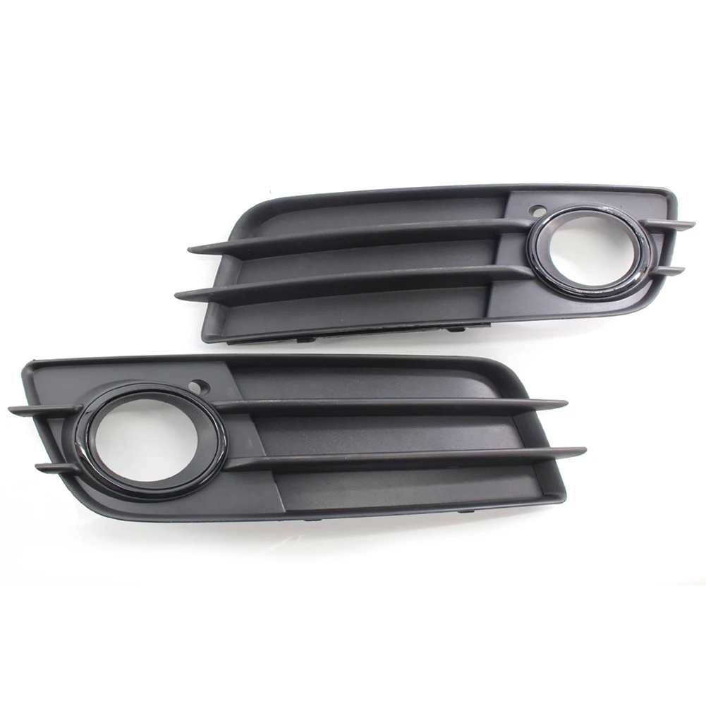 

Auto Car Front Bumper Fog Lamp Grille Car Front Bumper Grille Covers for Audi Vehicle Light Cover Accessories