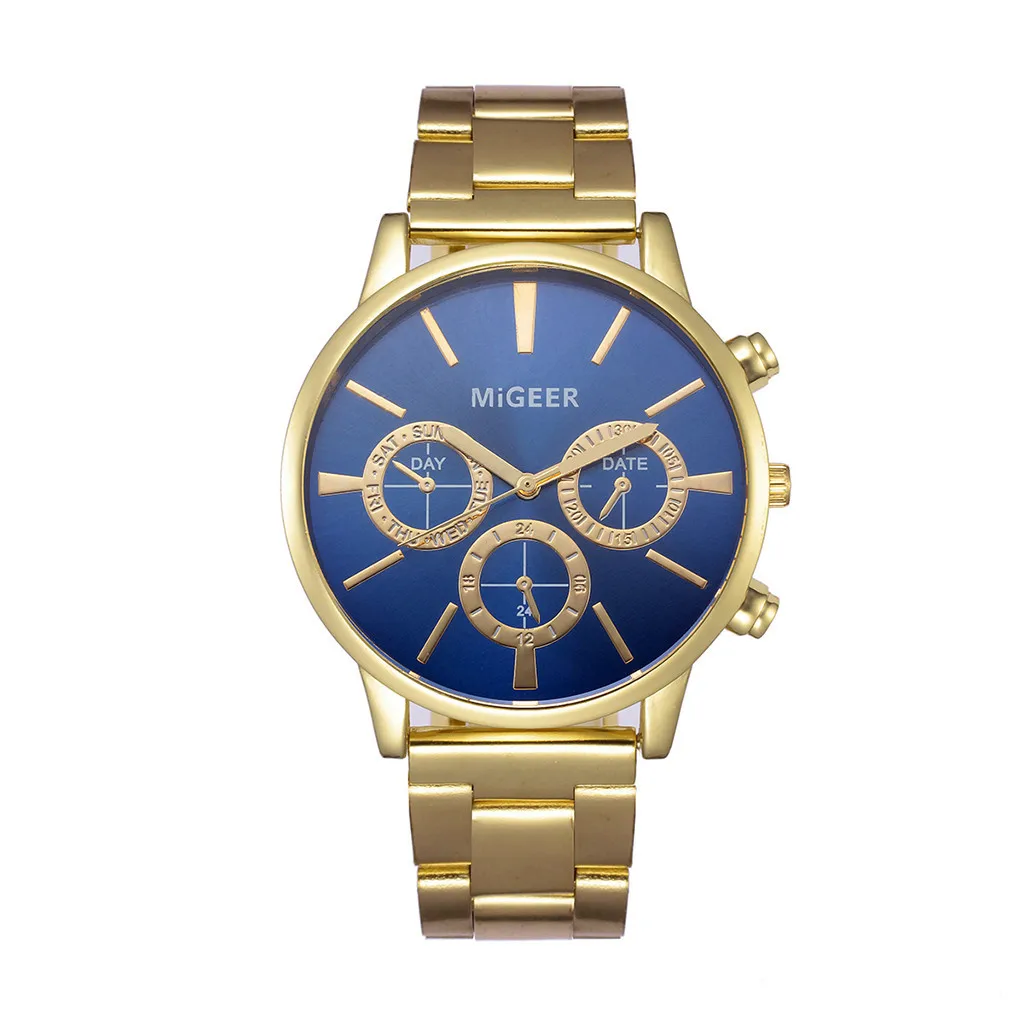 

Men Watches 2021 Luxury Fashion Crystal Stainless Steel Analog Quartz Wrist Watch Relogio Masculino Montre Homme Reloj Hombre