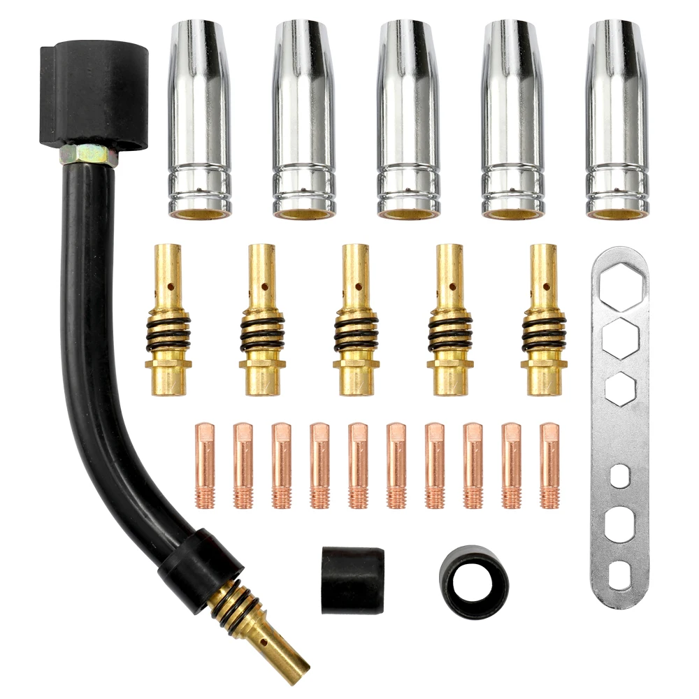 24 шт. Сварочная фонарь модель AK расходные материалы электроды защитная крышка