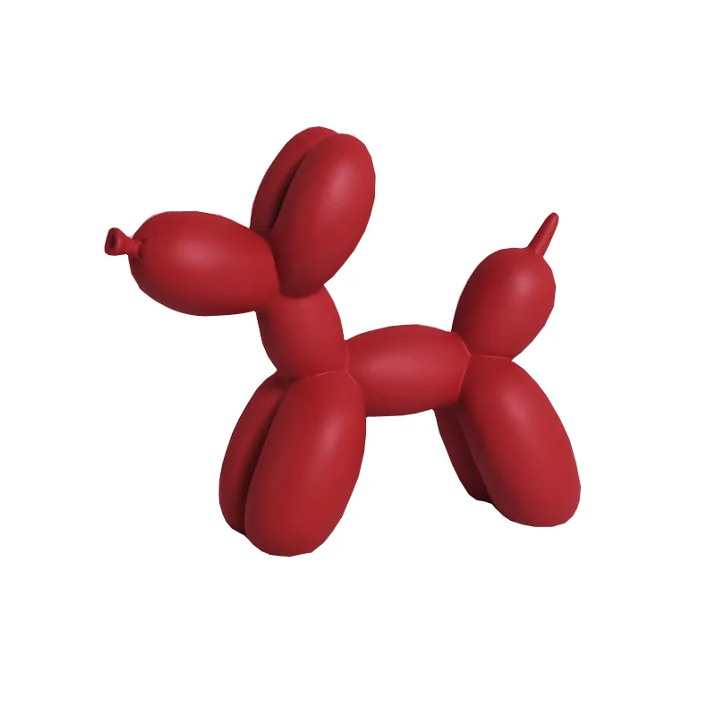 Воздушный шар собака украшение для дома поделки друг свадебный подарок из смолы