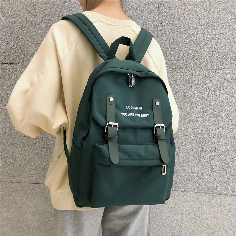 

Fashion Backpack Waterproof Women Backpack Nylon Shoulder Bag New Trend Female Bagpack Large School Backpack Teenager Student