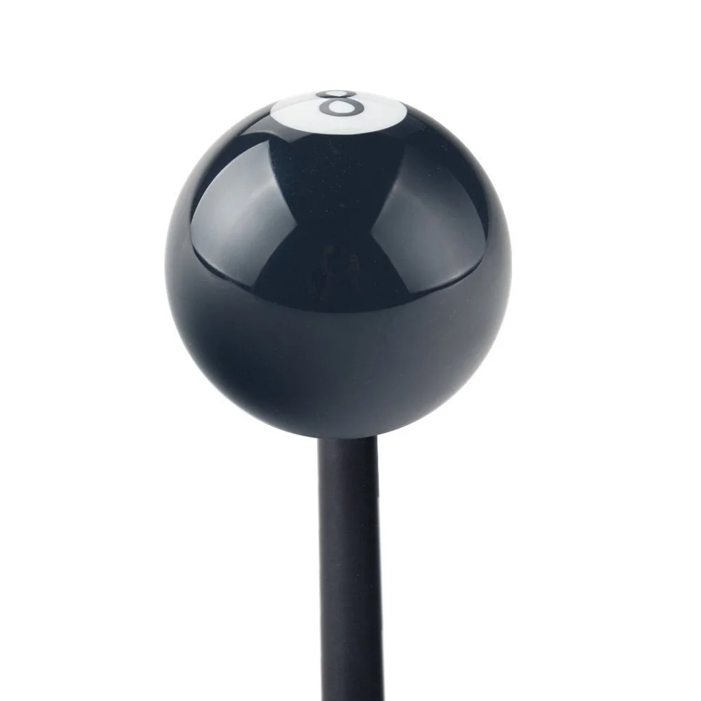 

8 Eight Pool Billiard Ball Custom Gear Shifter Shift Knob Car Lever Black Truck