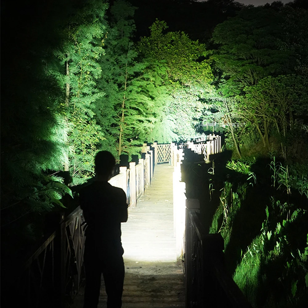 Новый портативный мини фонарик USB Перезаряжаемый Lanterna с выходным внешним