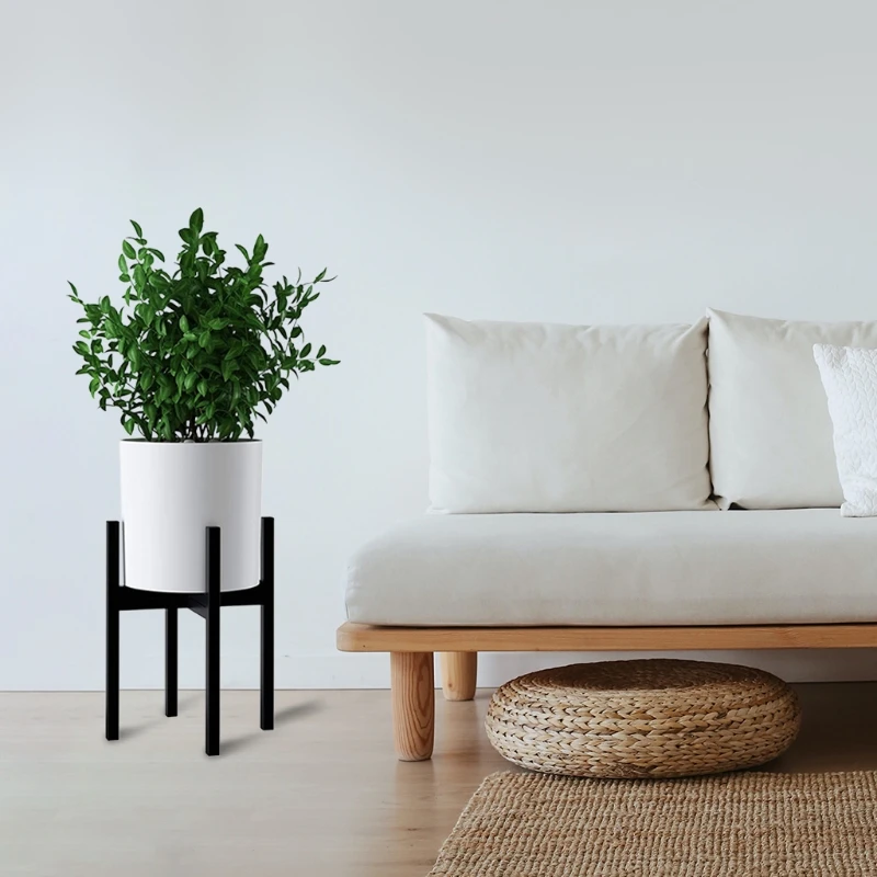 

Floor-standing Balcony Flower Pot Stand Wrought Iron Cross Plant Stands Indoor null