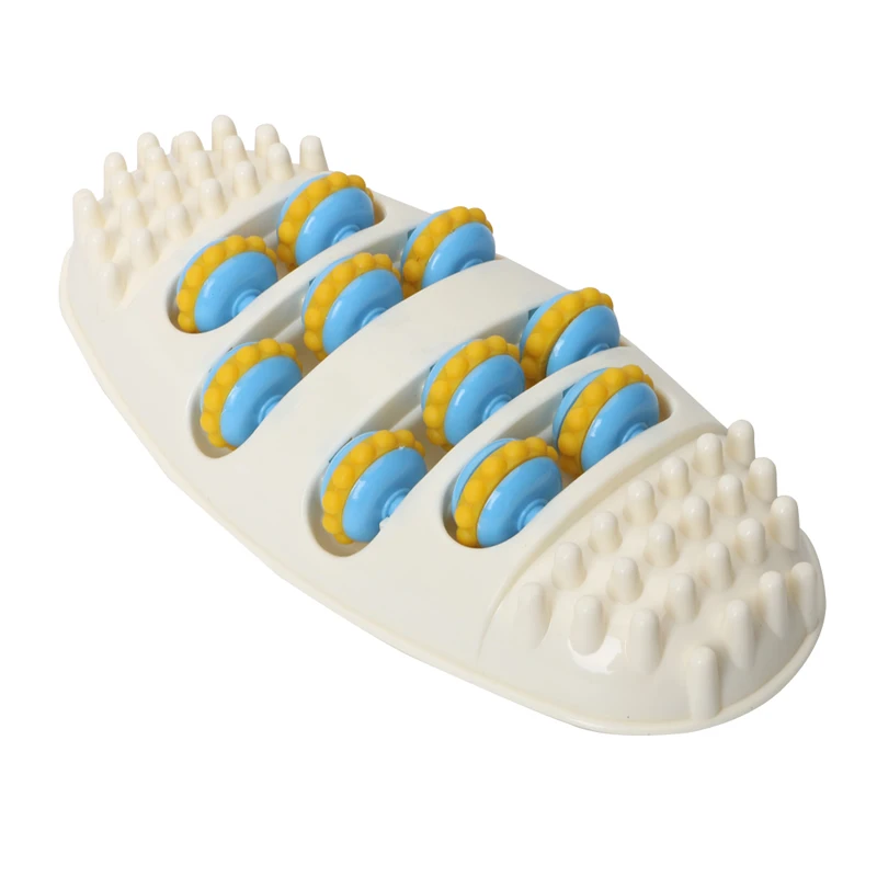 

Portable Oval Rolling Wheel Foot Massager Foot Care Stress Pain Relief Tools