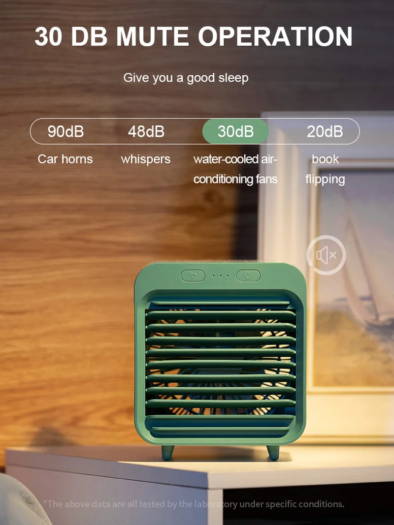 Настольный портативный Кондиционер USB студенческий кулер для общежития
