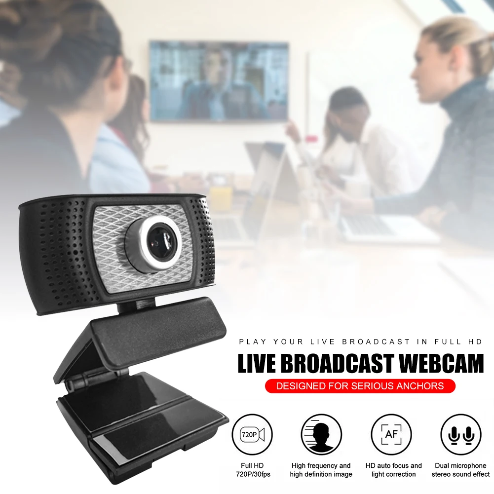 

HD Webcam PC Digital Universal Mini USB Camera With Microphone For Video Recording Live Broadcast Computer Accessories