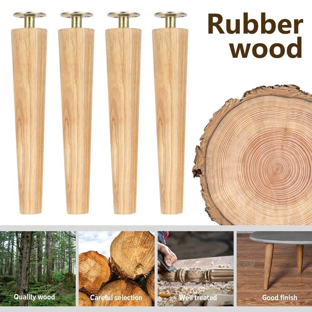 Конические ножки для дивана кровати сменные стула высотой 8/15/20 см мебель из