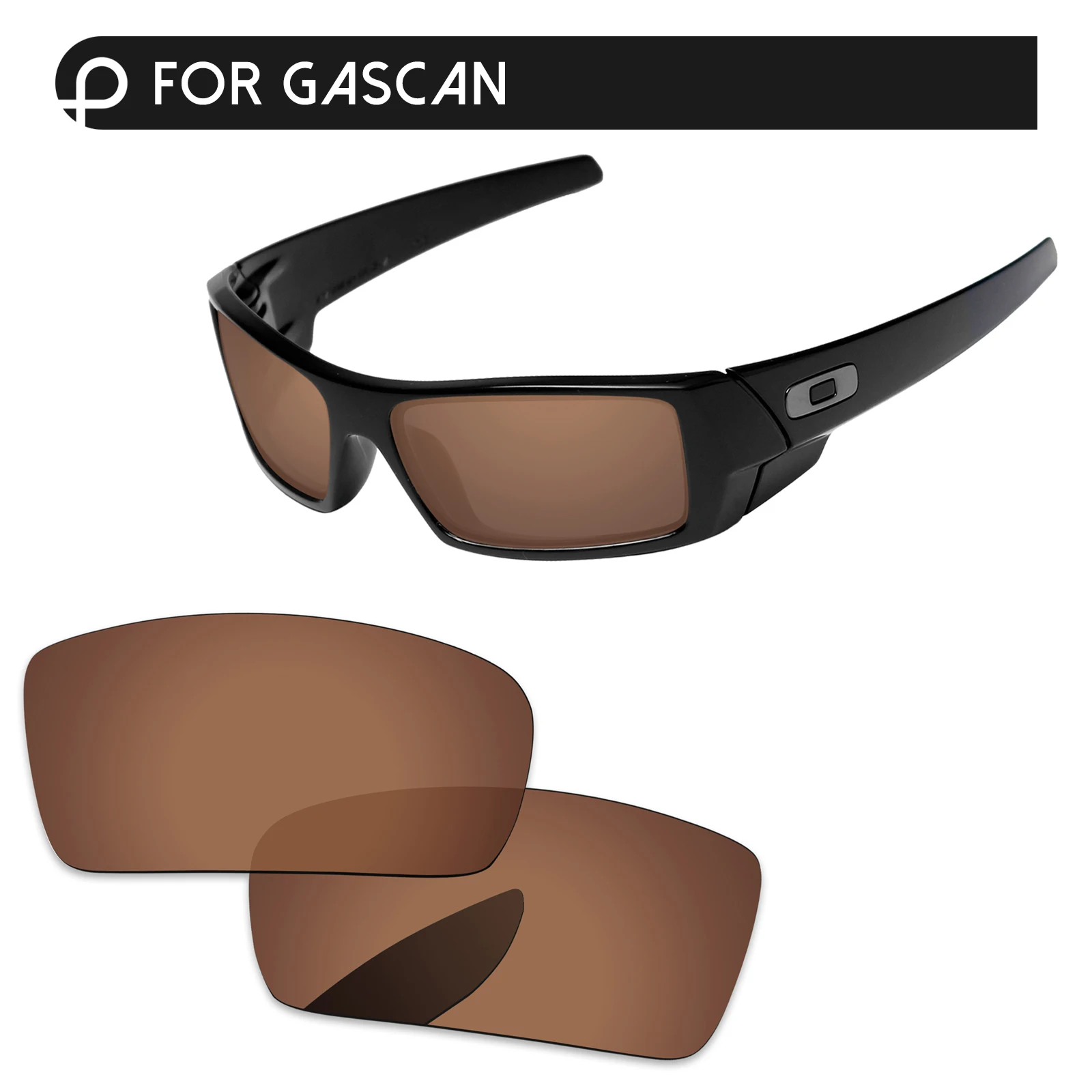 Copper Brown PapaViva Сменные линзы для аутентичных солнцезащитных очков Gascan Поляризованные-несколько вариантов - Цвет линз: Copper Brown