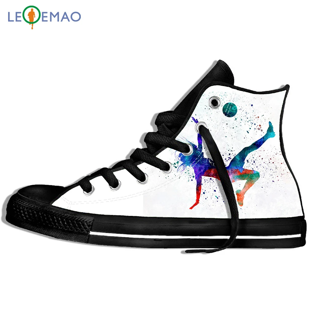 

Walking Canvas Boots Shoes Breathable SalesCool Field Football Field Printed Funny Wearable Comfort Sport Shoes Classic Sneakers