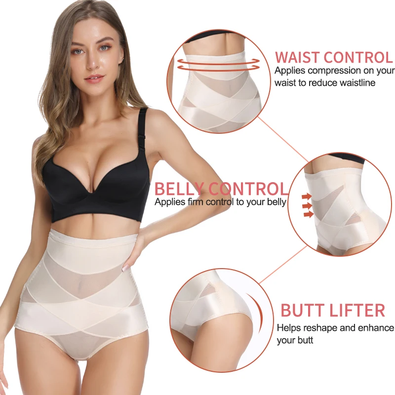 Женские трусики для подтяжки ягодиц Утягивающее нижнее белье похудения