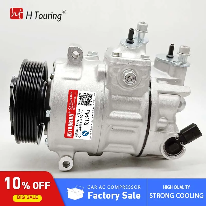 Компрессор переменного тока для AUDI A3 TT VW JETTA PASSAT Tiguan Golf Beetle GTI 1K0820803S 1K0820803G 1K0820859F