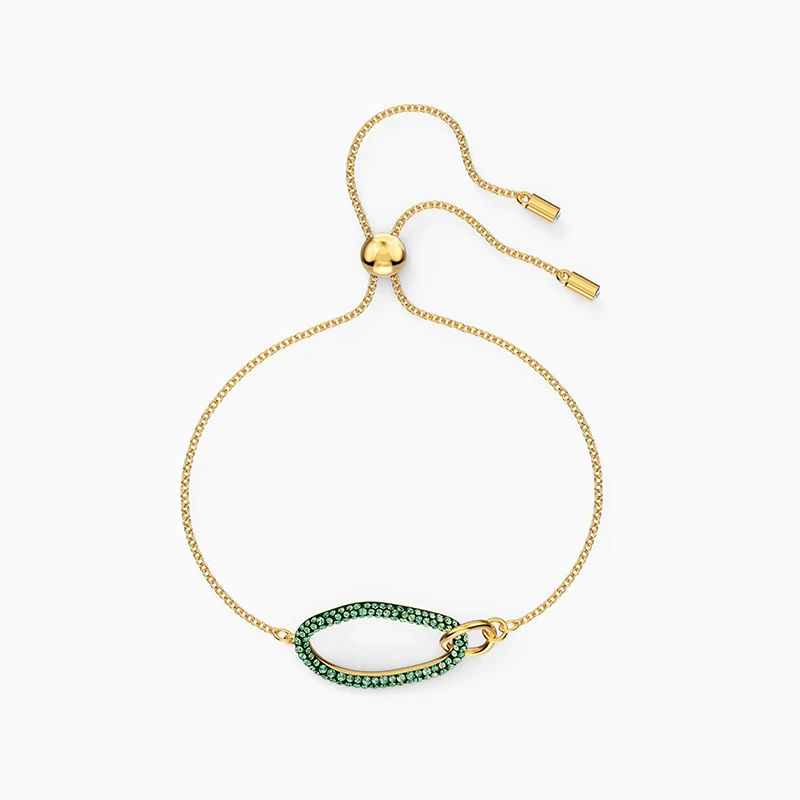 

2020 Fashion Jewelry SWA New THE ELEMENTS Bracelet Gold Modern Elements Exquisite Oval Decoration Female Trend Jewelry Gift