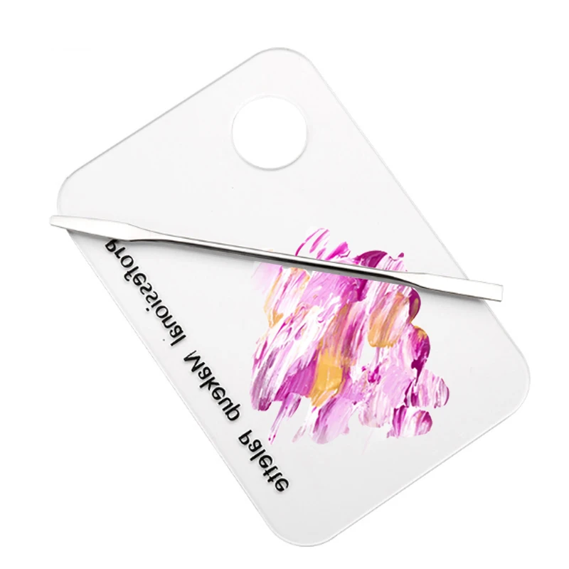 Акриловая палитра для макияжа шпатель стержень основа тени век поддон