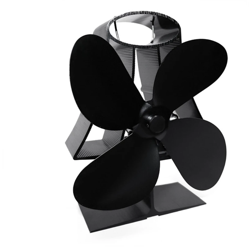 94 шт. 4-Лопастной вентилятор для дровяной плиты из алюминиевого сплава |