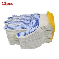 labor 700 grams of plastic yarn gloves point glue glove cotton antiskid point bead gloves