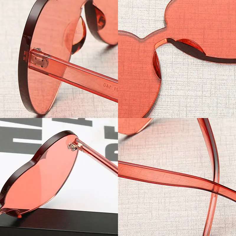 

Flat Mirror Eyeglasses Eyewear Love Heart Metal Decorative Glasses Retro Glasses Frame Fashion Sunglasses Sweet Spectacle Frame