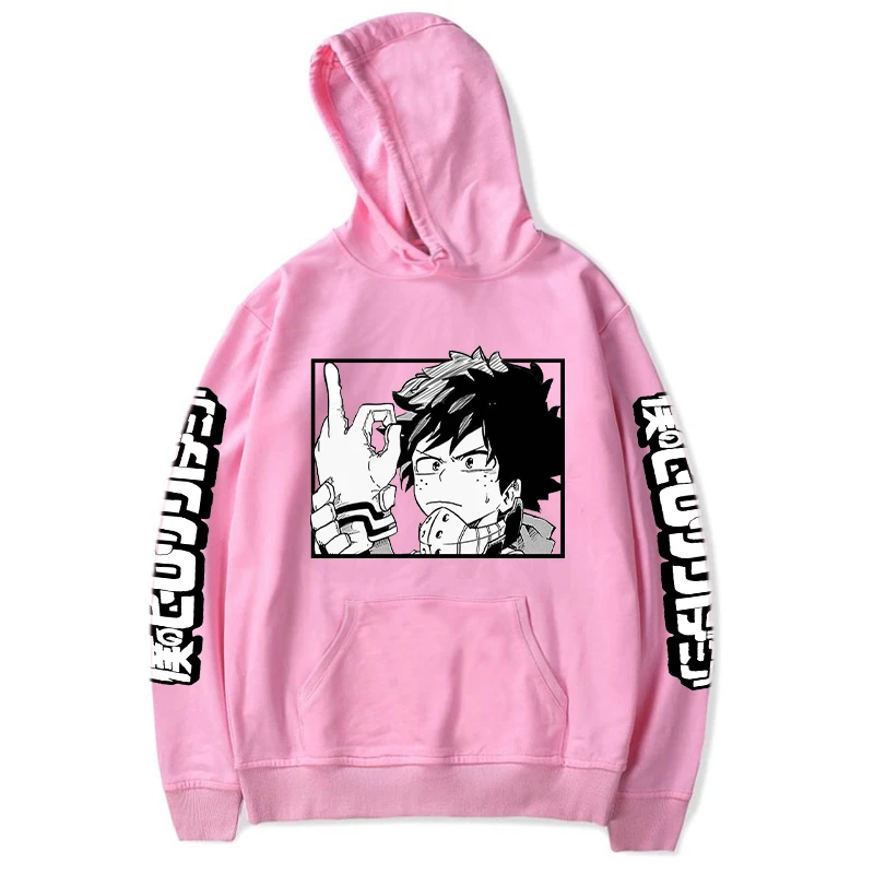 

2021 аниме мой герой Академия Харадзюку Косплей Костюм с капюшоном Харадзюку Повседневная Толстовка парадное платье мужские свитшоты одежда...