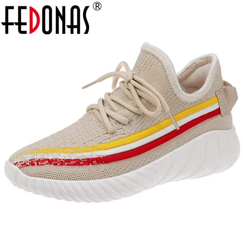 Женские кроссовки FEDONAS на плоской подошве дышащие весну и осень|Женские кеды| |