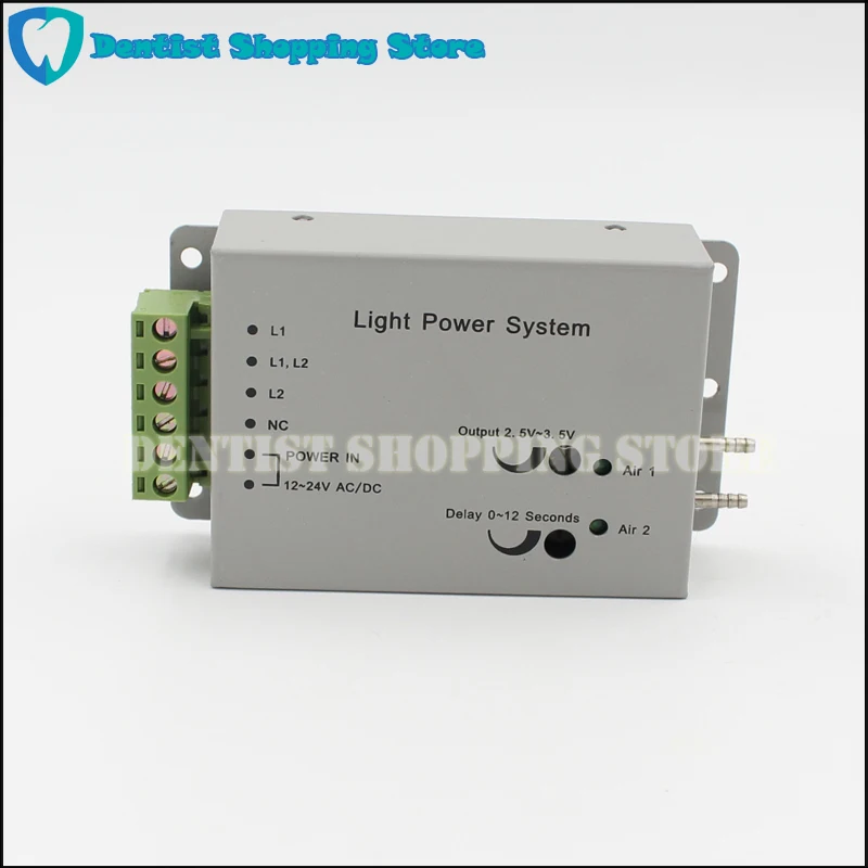 

Dental Chair Fiber Optic high speed Handpiece Control Box 12-24V