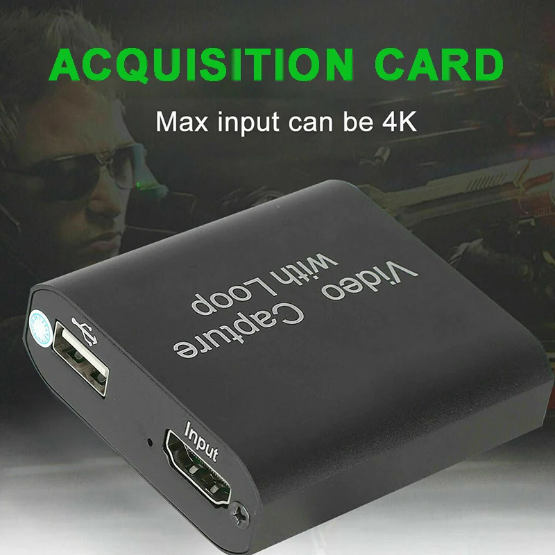 4K HDMI-Совместимость с USB2.0 карта захвата подходит для программное обеспечение