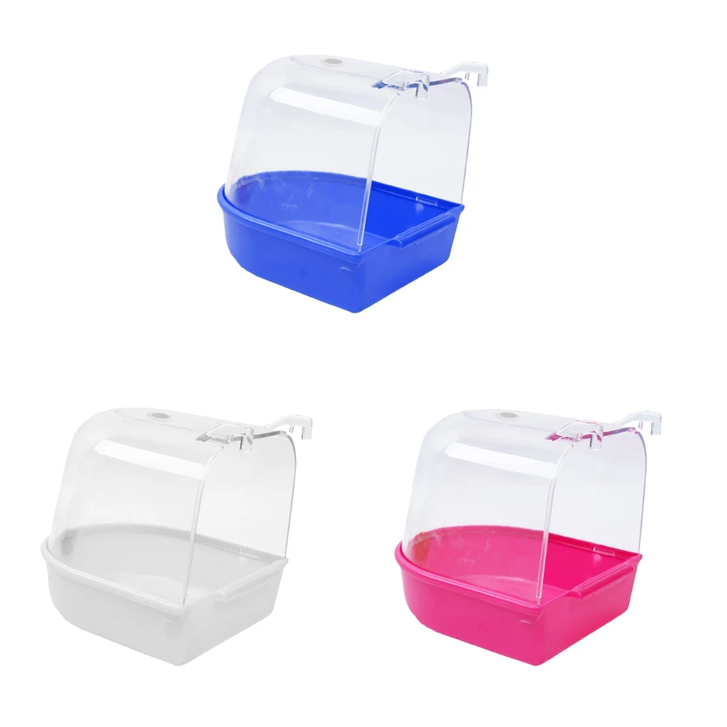 Комплект из 3 предметов птичья клетка висит ванна для попугая Игрушки маленьких