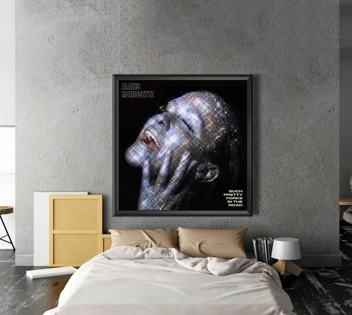 Такие красивые вилки в дороге Аланси Морссет Обложка музыкального альбома