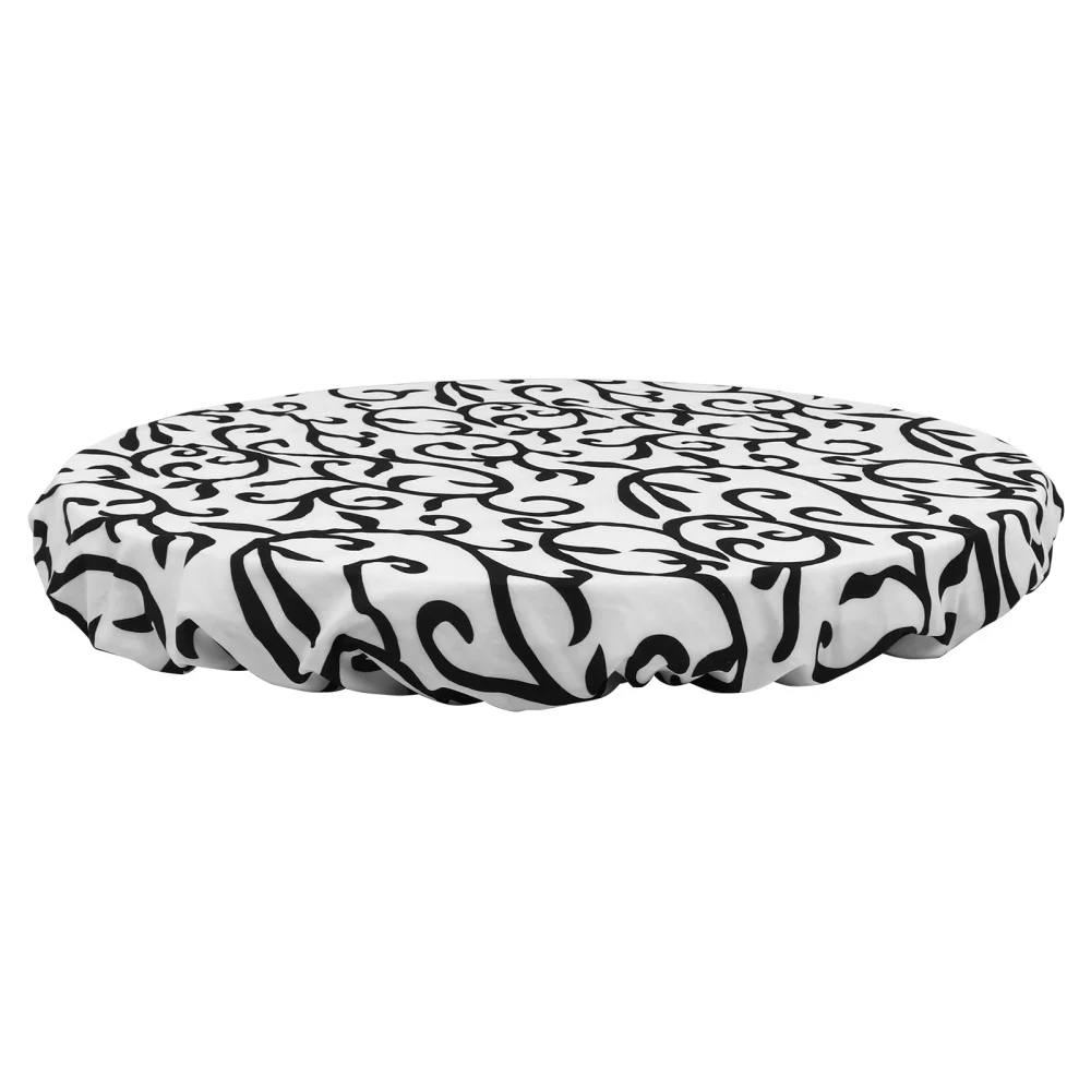 

1pc Creative Printed Table Cover Polyester Stretch Table Cover for Home