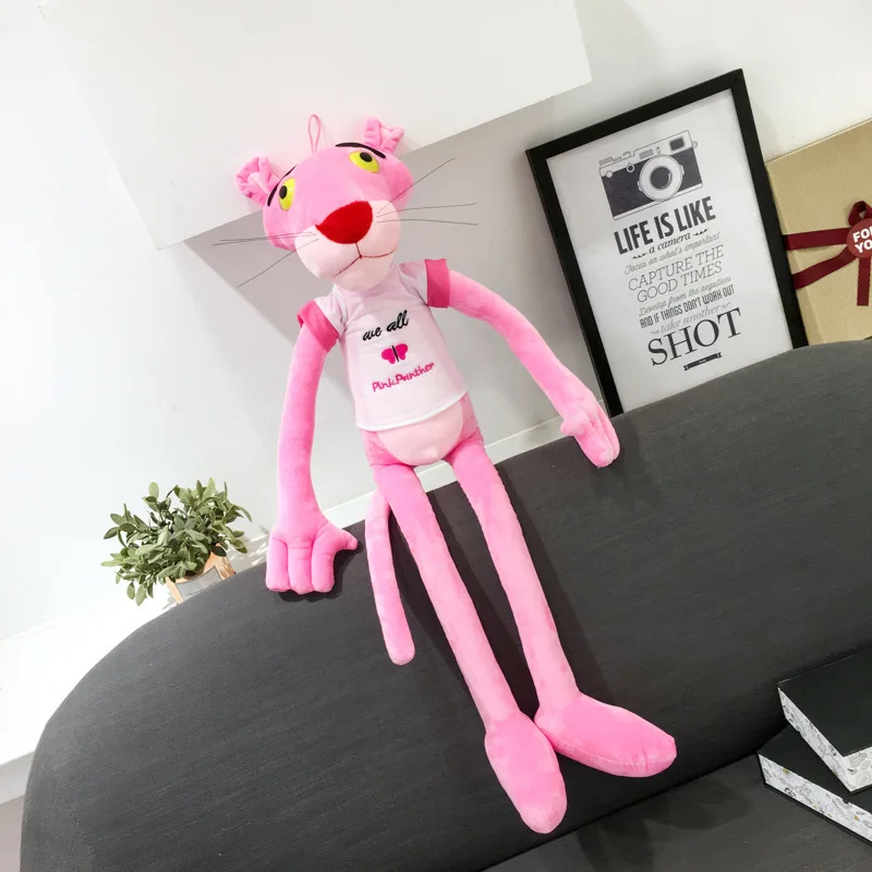 Мультфильм мягкая игрушка &quotРозовая пантера&quot милая кукла леопард детские