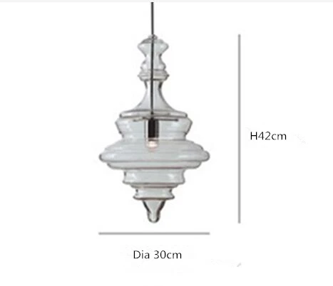 

Подвесной светильник IWP прозрачный стеклянный