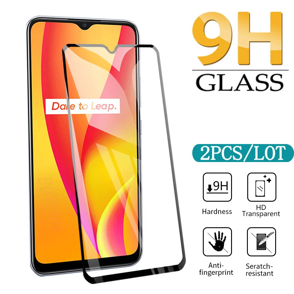 2 шт. 9H защита экрана закаленное стекло для Oppo Realme 6 6i pro СУПЕР ТОНКОЕ HD Защитное