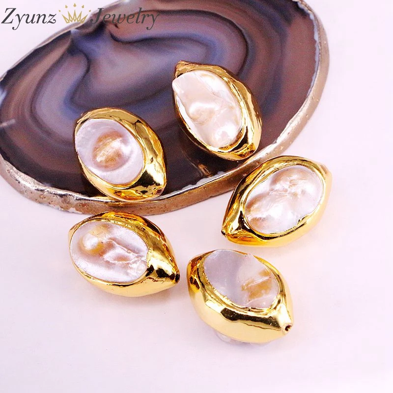 Перламутровые Бусины в стиле барокко ювелирные изделия из пресноводного жемчуга