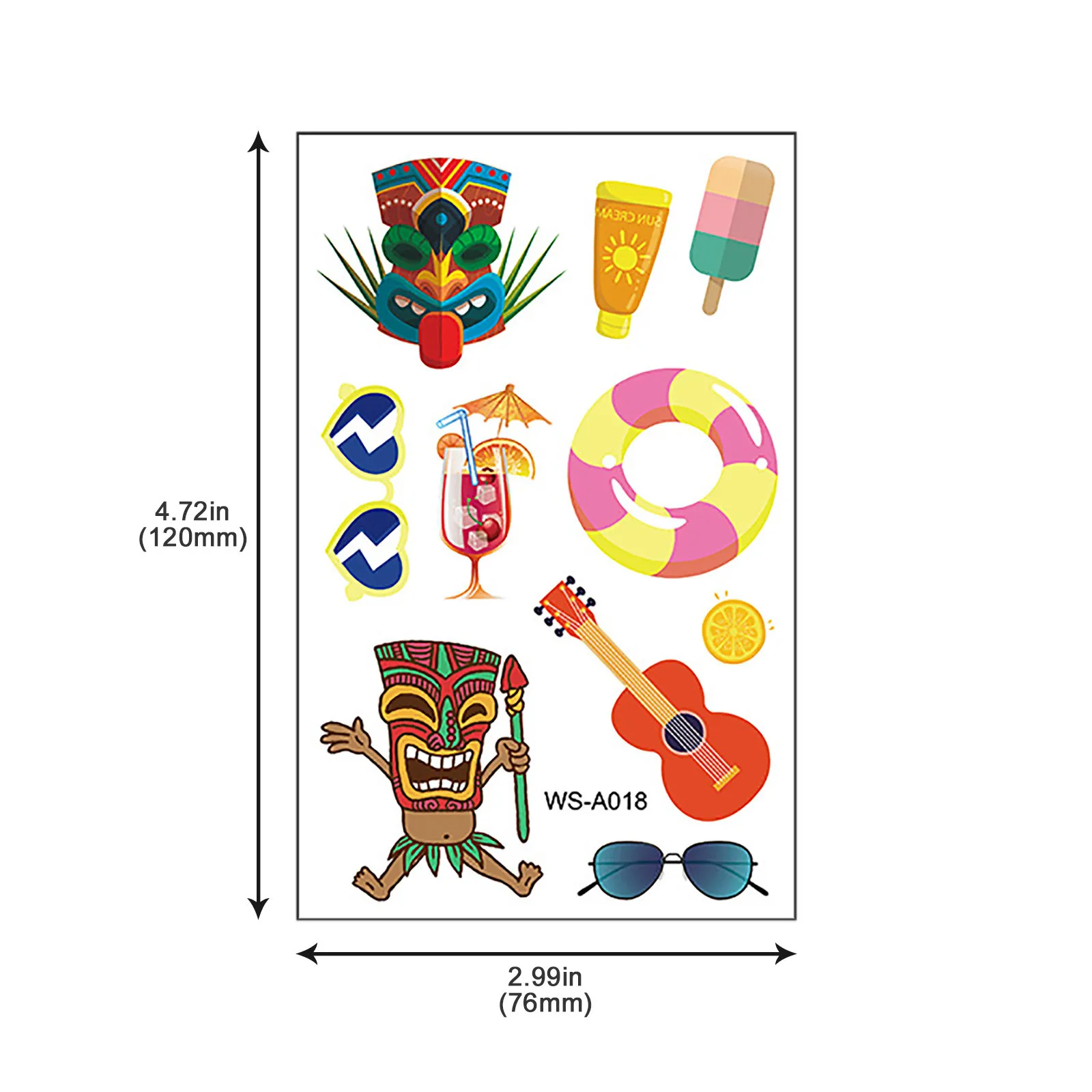 

Butterfly Waterproof 3D Simulation Disposable Sticker Butterfly Tattoo Sticker Disposable butterfly tatouage temporaire