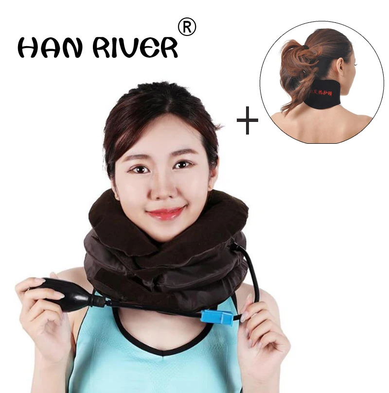 Надувная трёхслойная мягкая ткань для поддержки шейного отдела