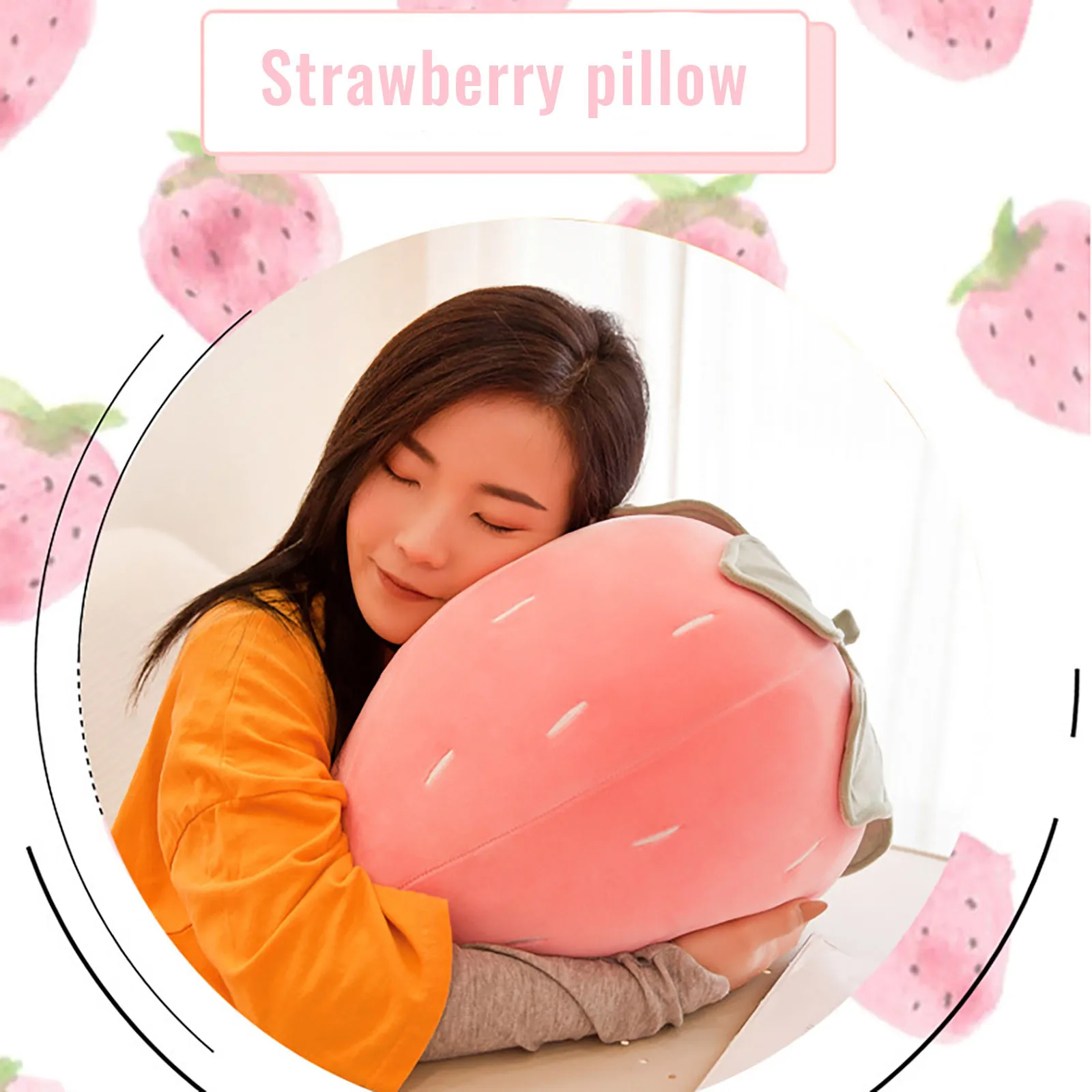 

Plush Toys Pink Strawberry Cute Animal Doll Plush Stuffed Animal Plush Toy Fashion Gifts For Kids Baby Juguetes Para Nios
