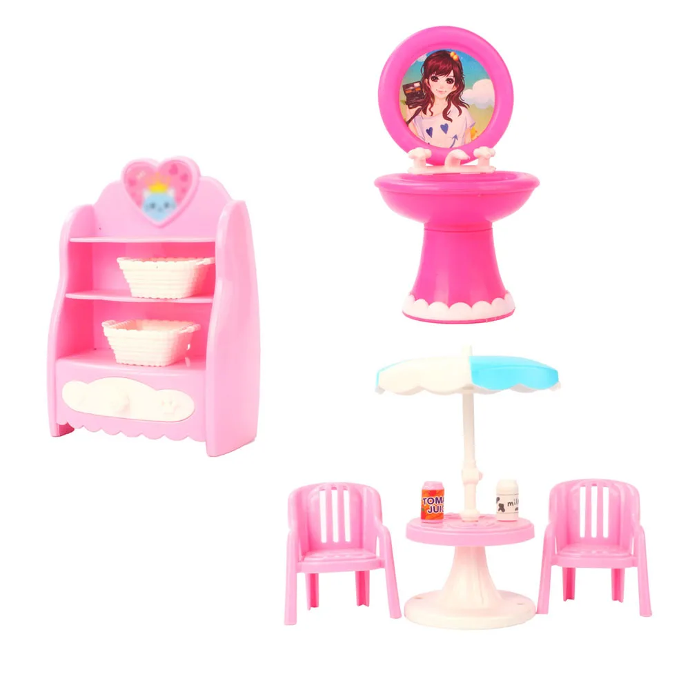 Мебель для семейной виллы аксессуары кукольного домика пляжного комплекта