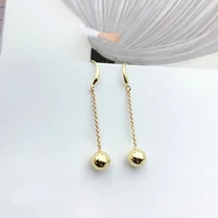 11 s925 sterling silver lovers birthday holiday gift ball earrings trendy hot sale simple style original logo jewelry