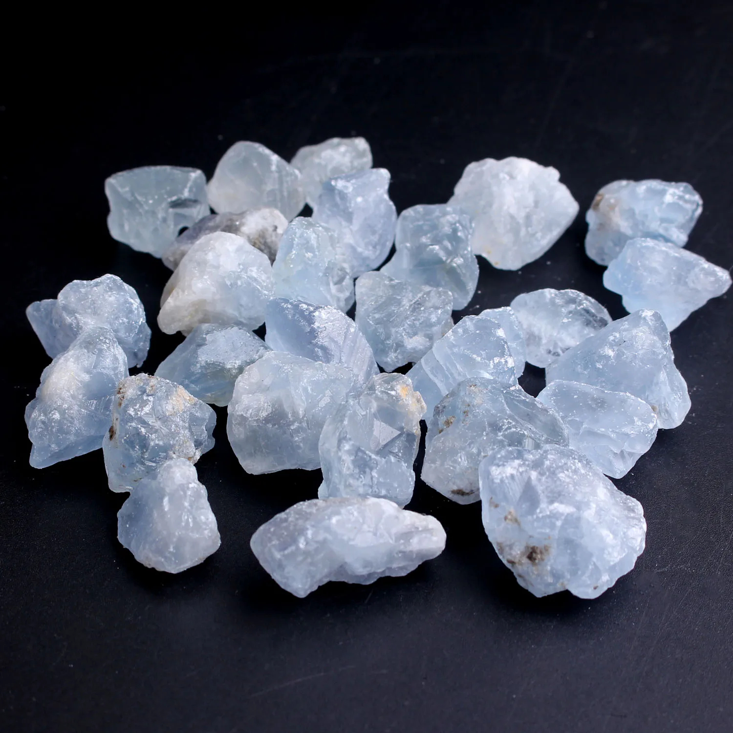 Натуральный Синий келеститовый кристалл камень минералы образец