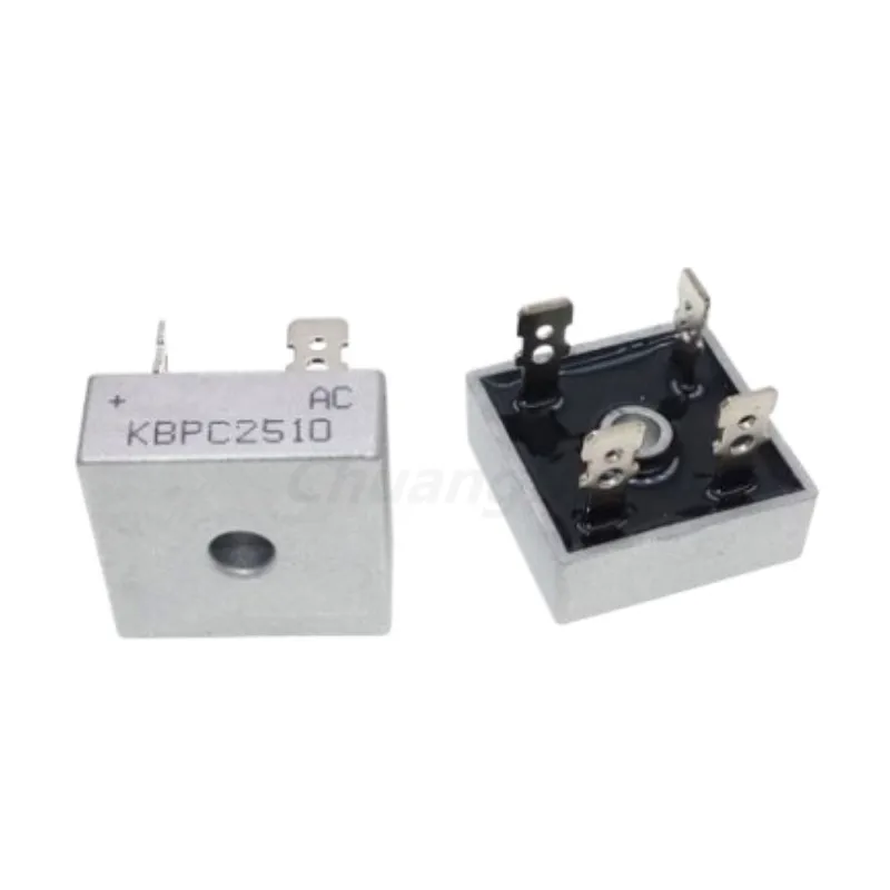 2 шт./лот KBPC2510(1000 в 25 а) KBPC2510 Новый выпрямитель диодного моста | Электронные