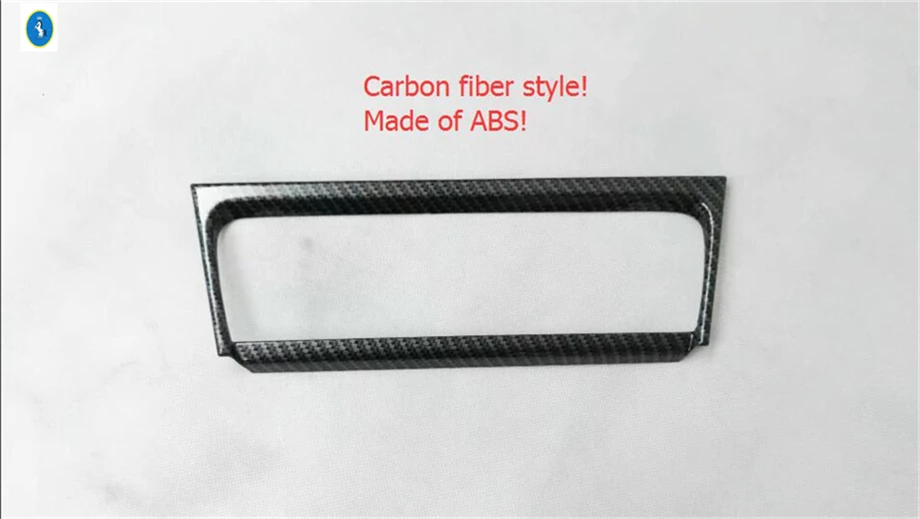 

Car Accessories Steering Wheel / Lift Button / Air AC Panel Cover Trim For Mazda 3 2017 2018 ABS Carbon Fiber Interior Refit Kit