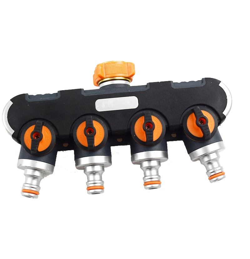 2-сторонний 4-полосный разветвитель для садового шланга разъемы воды садовые