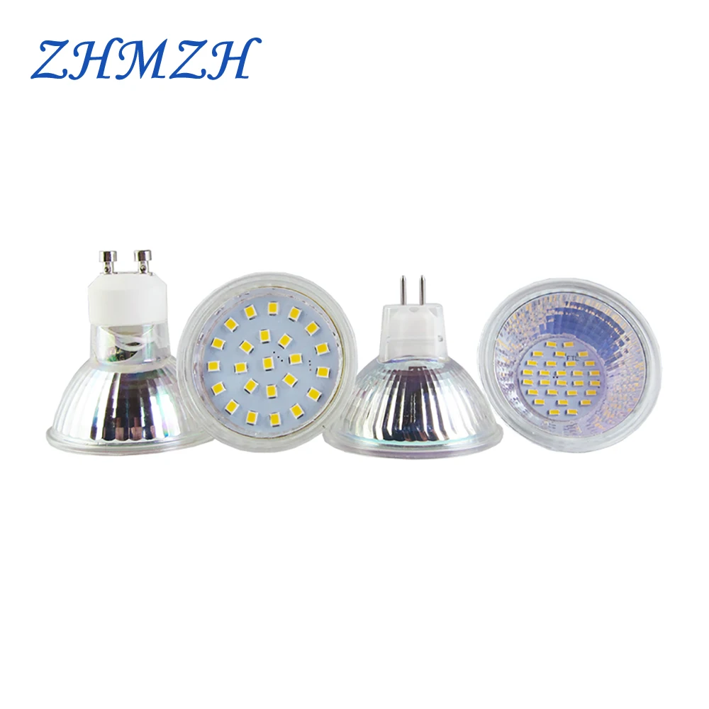 

ZHMZH 10pcs/lot LED Lamp Cup High Voltage White Warm White LED Light Bulb AC220V 3W 5W 35mm 50mm LED Lamp for Spotlight