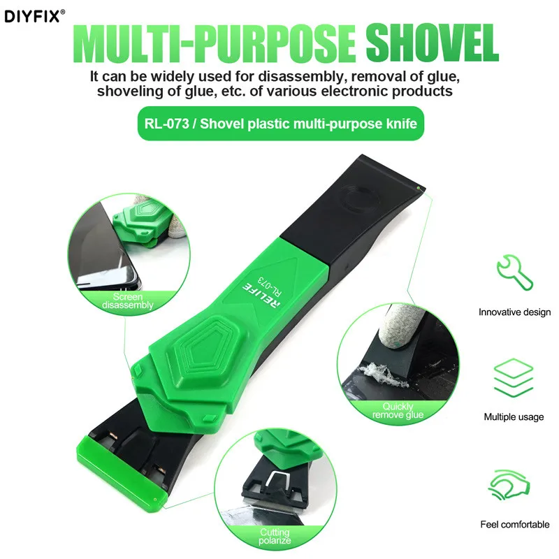 

Пластиковый многофункциональный нож для чистки и разборки экрана